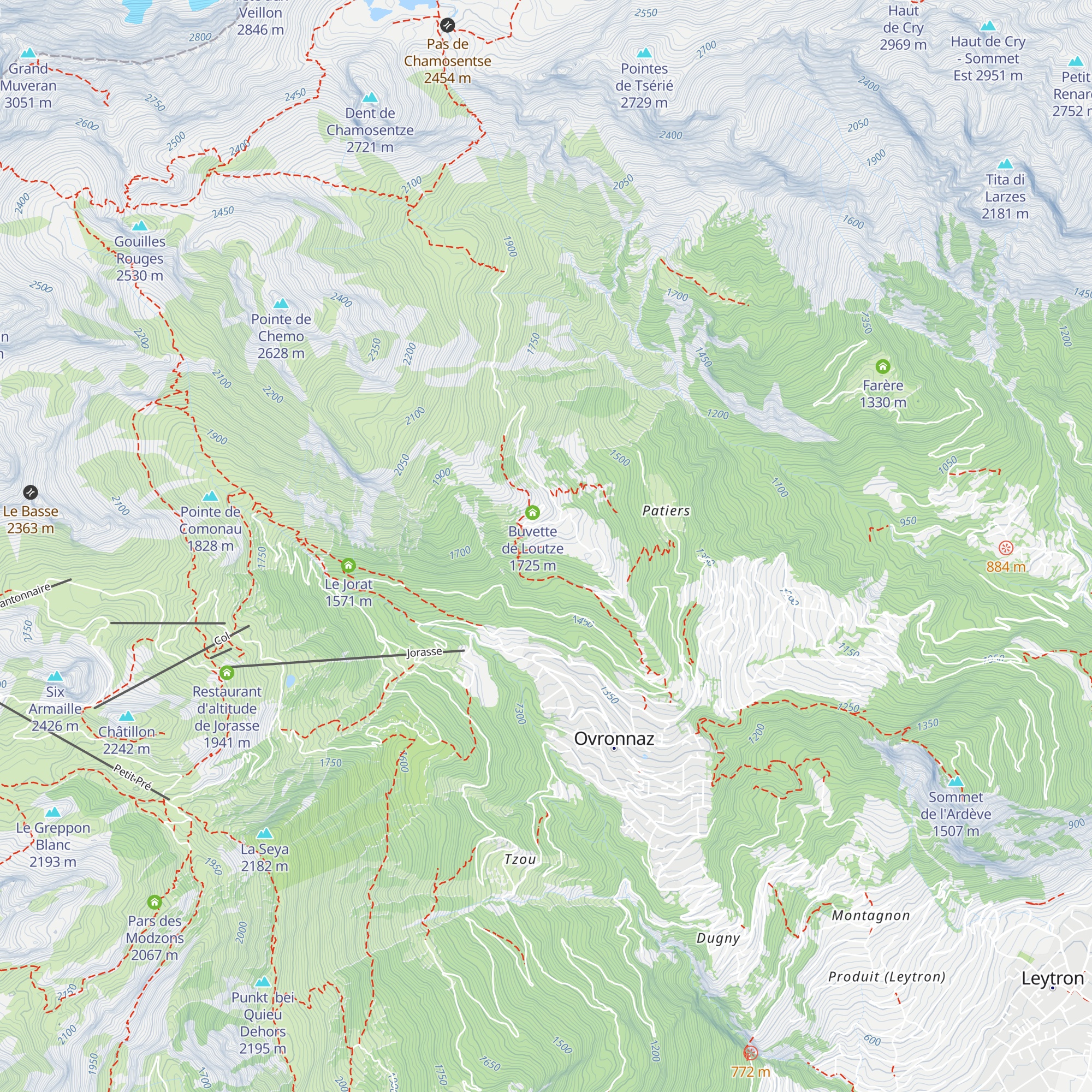 Colonie de Loutze map