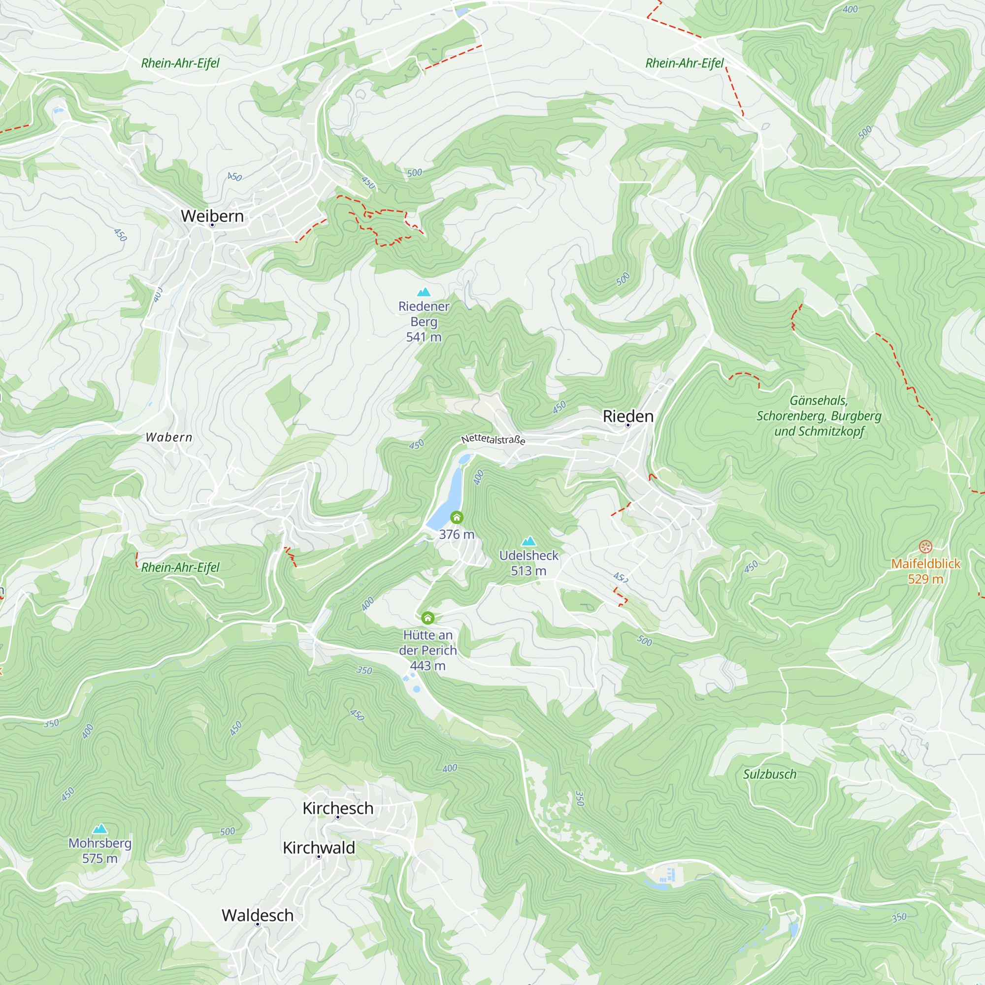 Schmalberghütte map
