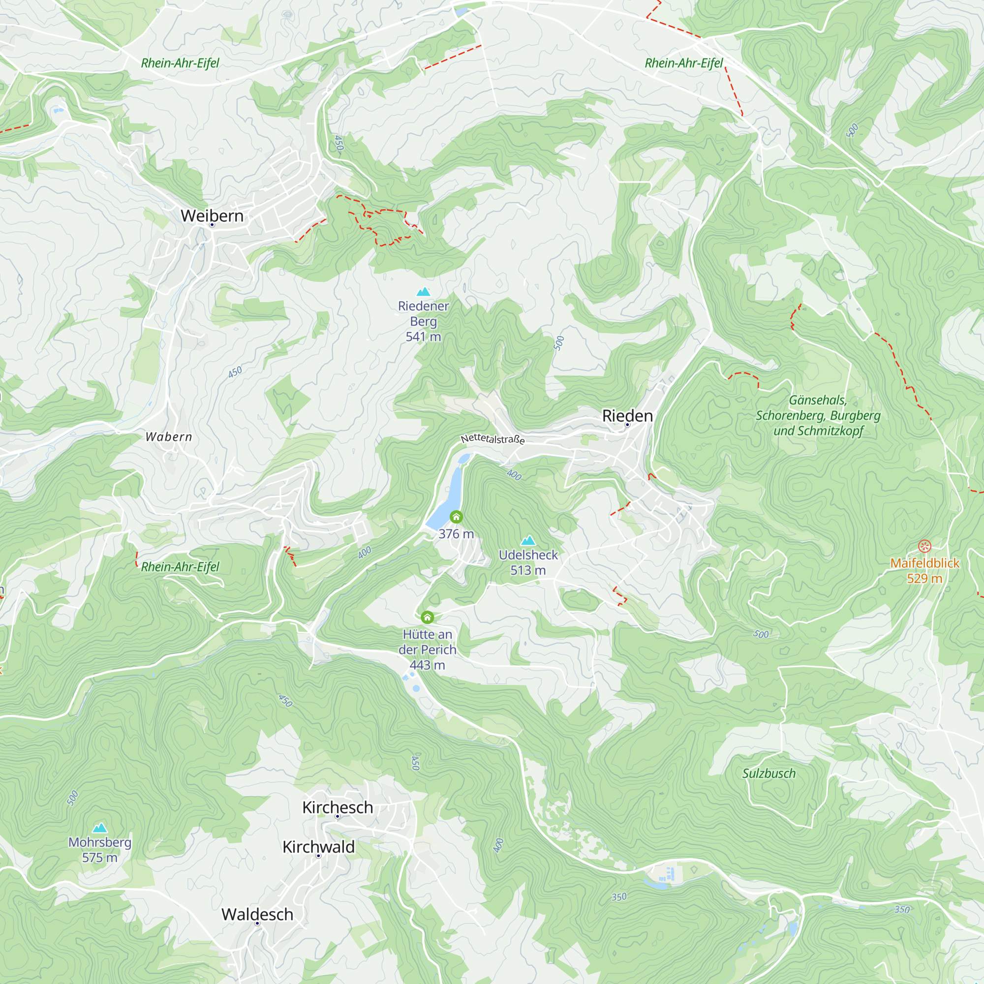 Schmalberghütte map