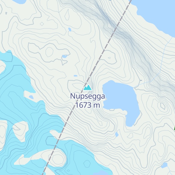 Map of Nupsegga