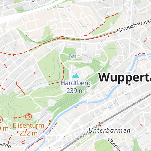 Map of Hardtberg