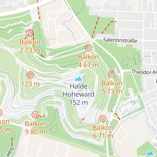 Map of Halde Hoheward