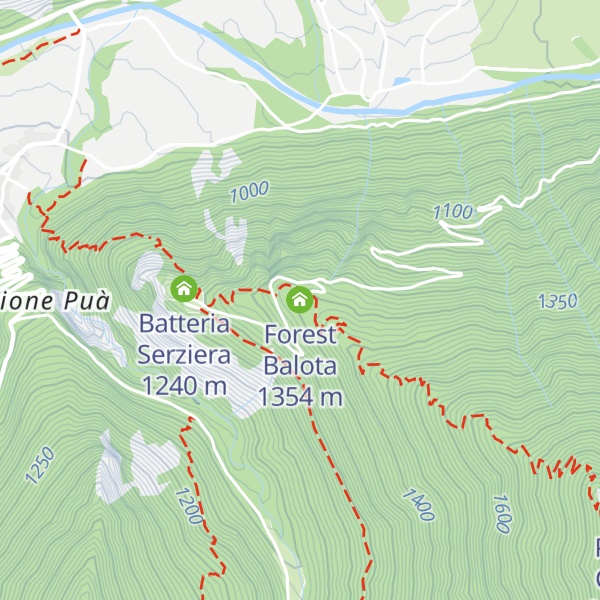 Map of Forest Balota