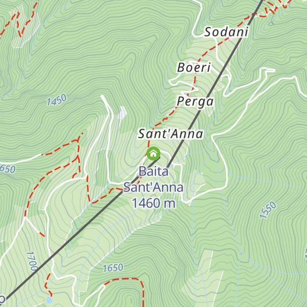 Map of Baita Sant'Anna
