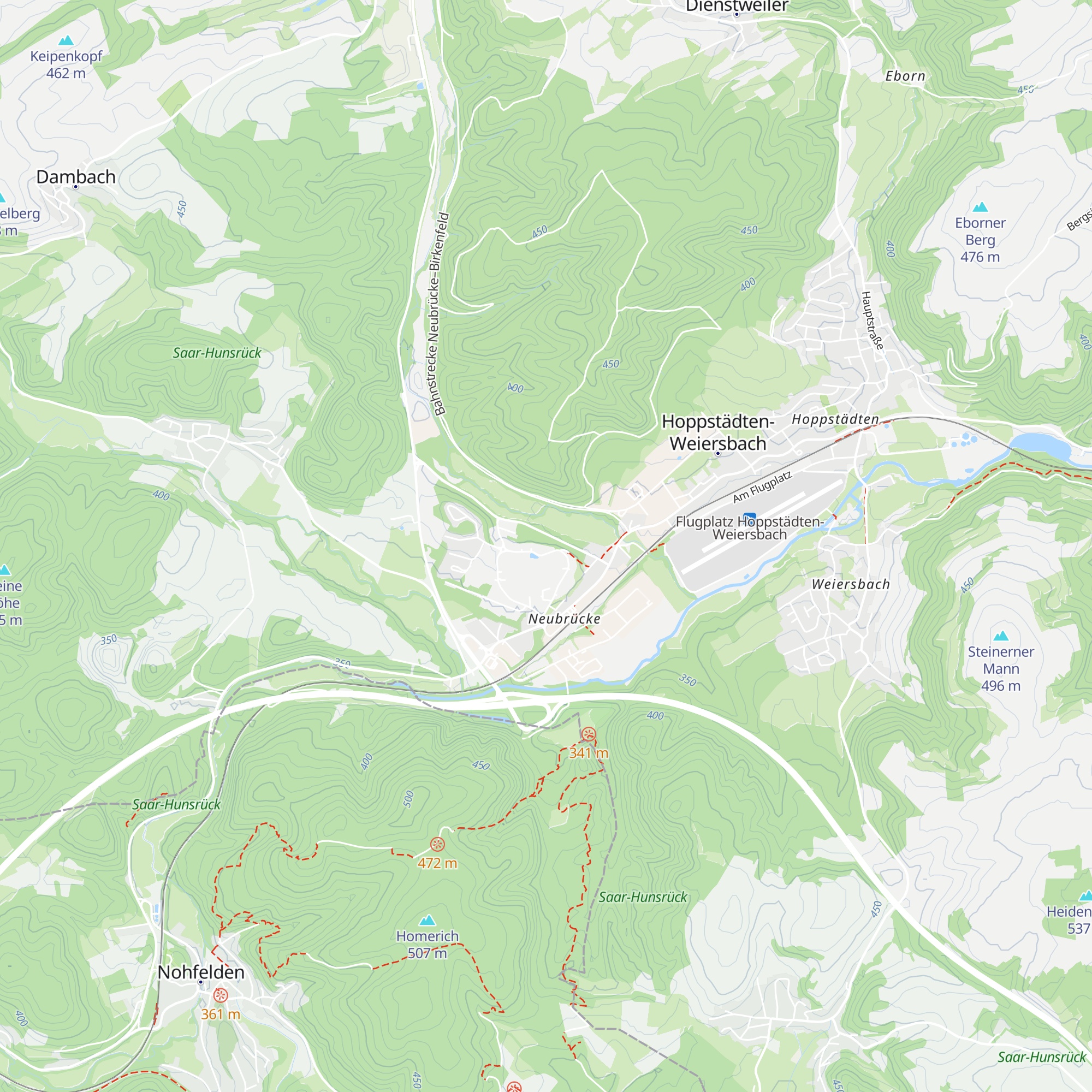 UCB Grillhütte map