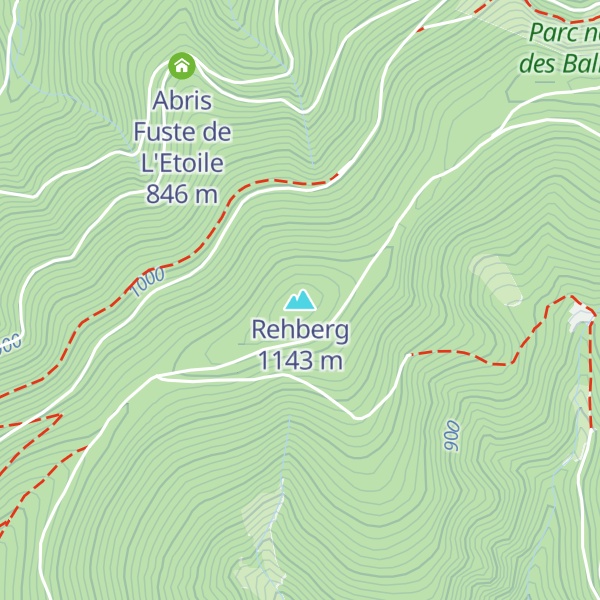 Map of Rehberg