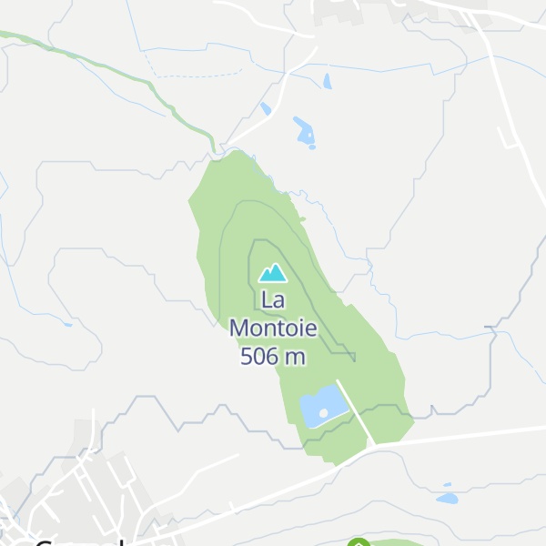 Map of La Montoie