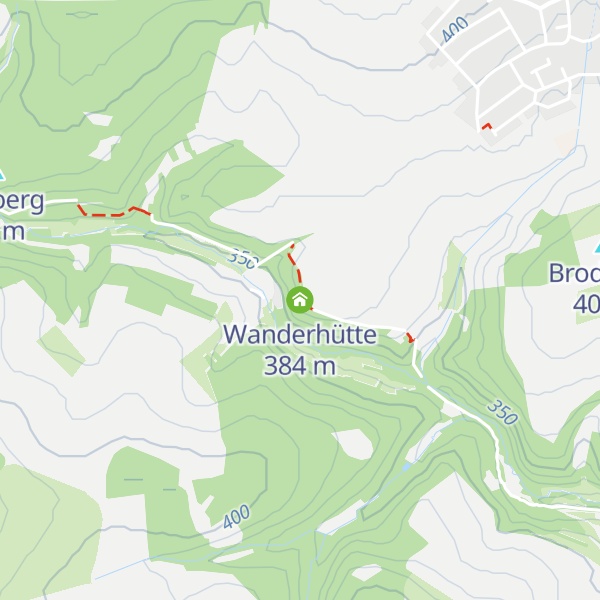Map of Wanderhütte