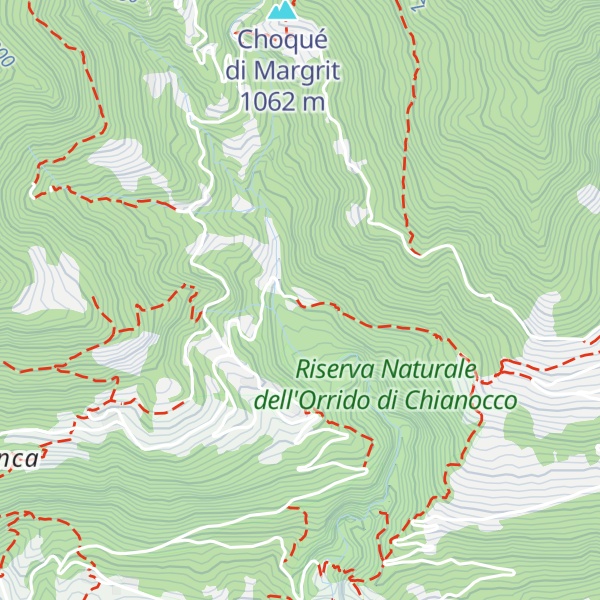 Map of Mulino della Bicera