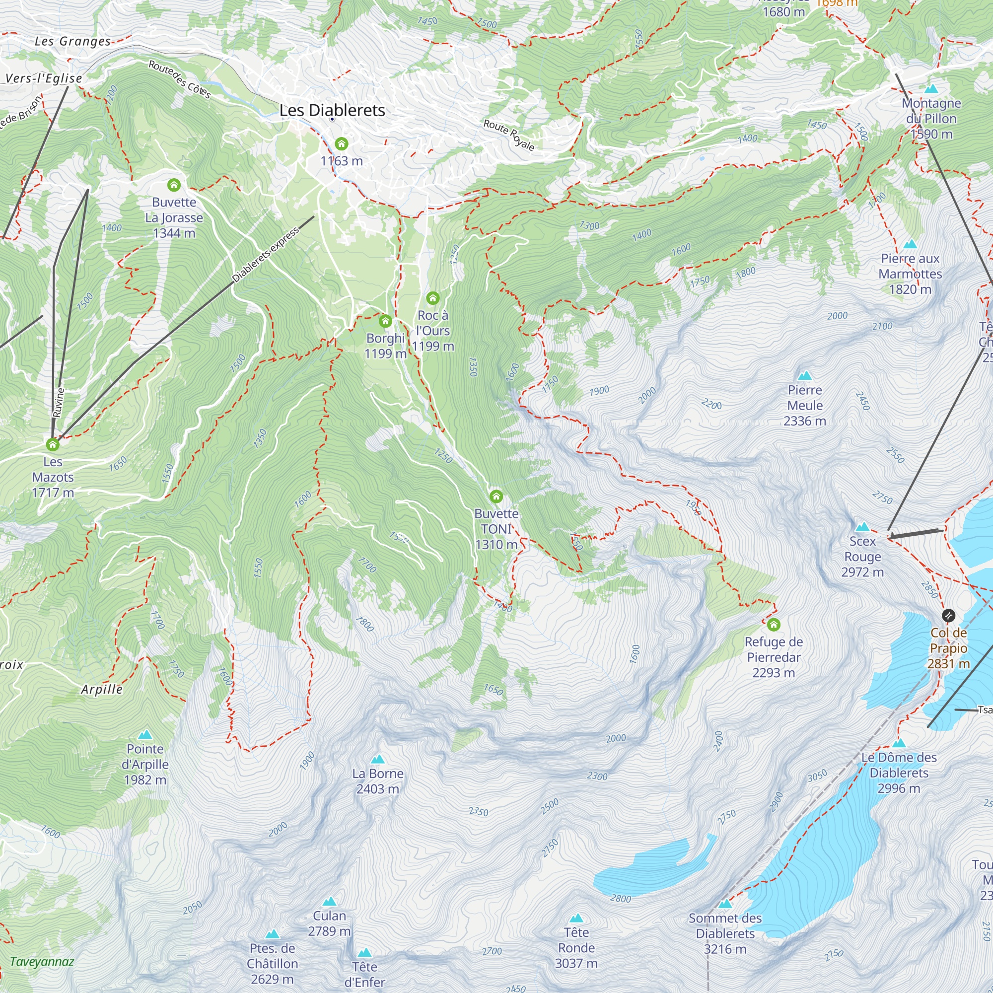 Buvette TONI map