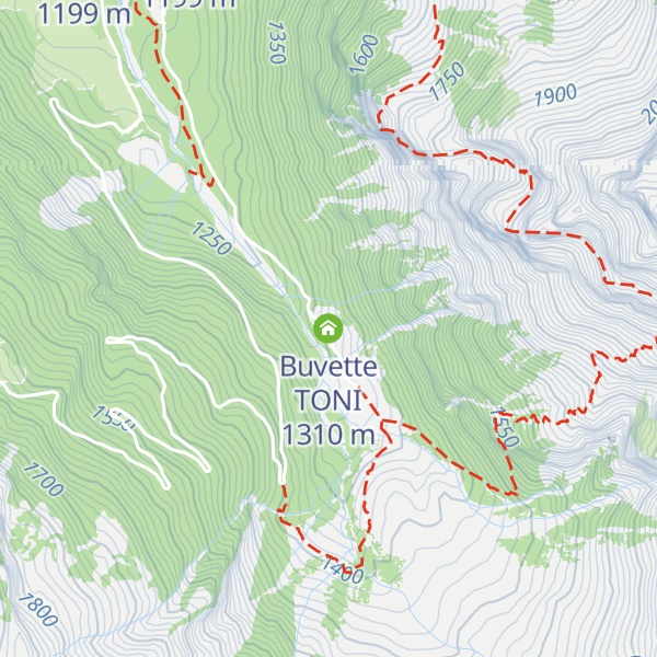 Map of Buvette TONI