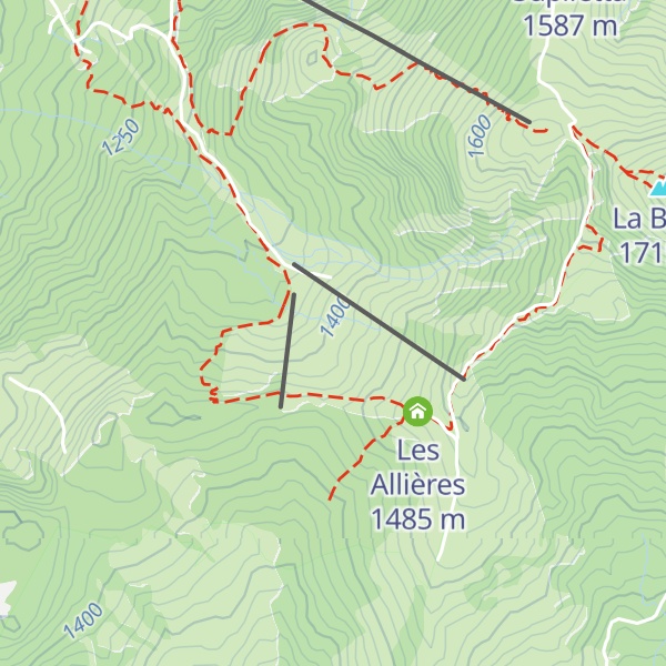 Map of Gîte du Commun