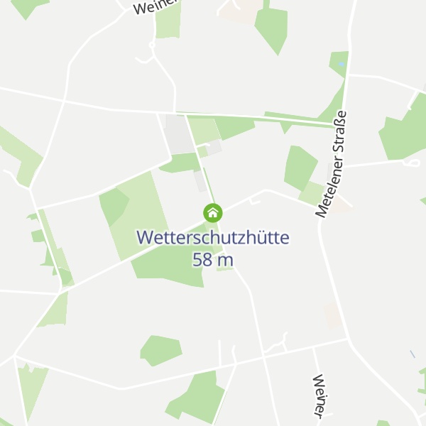 Map of Wetterschutzhütte