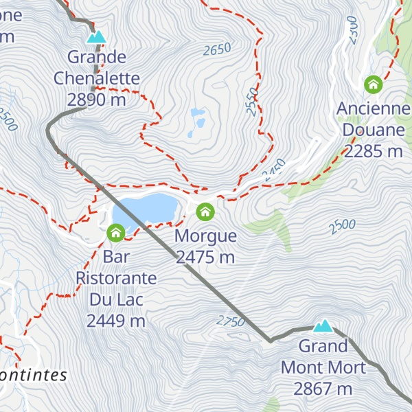 Map of Mont Joux