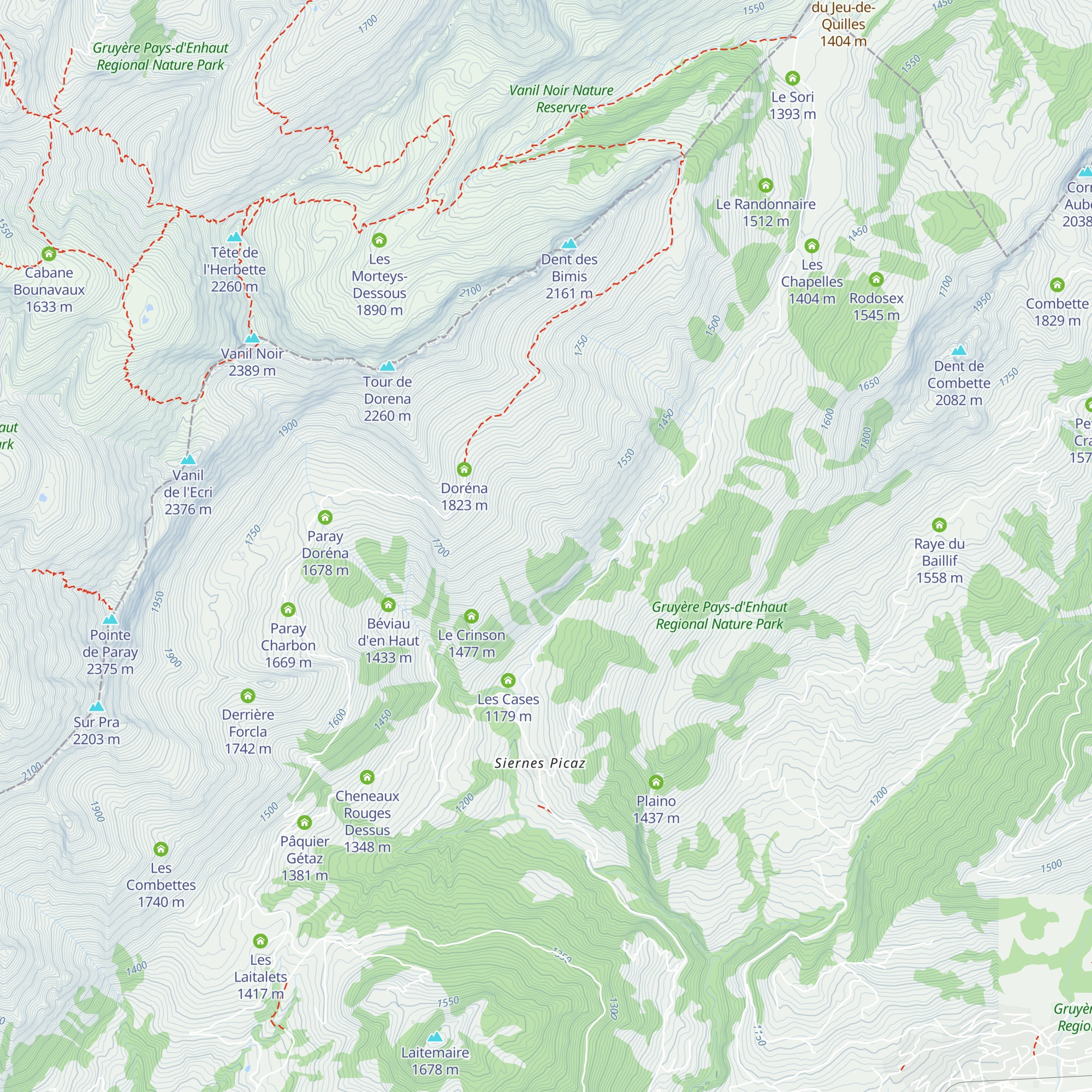 Planex Dessous map