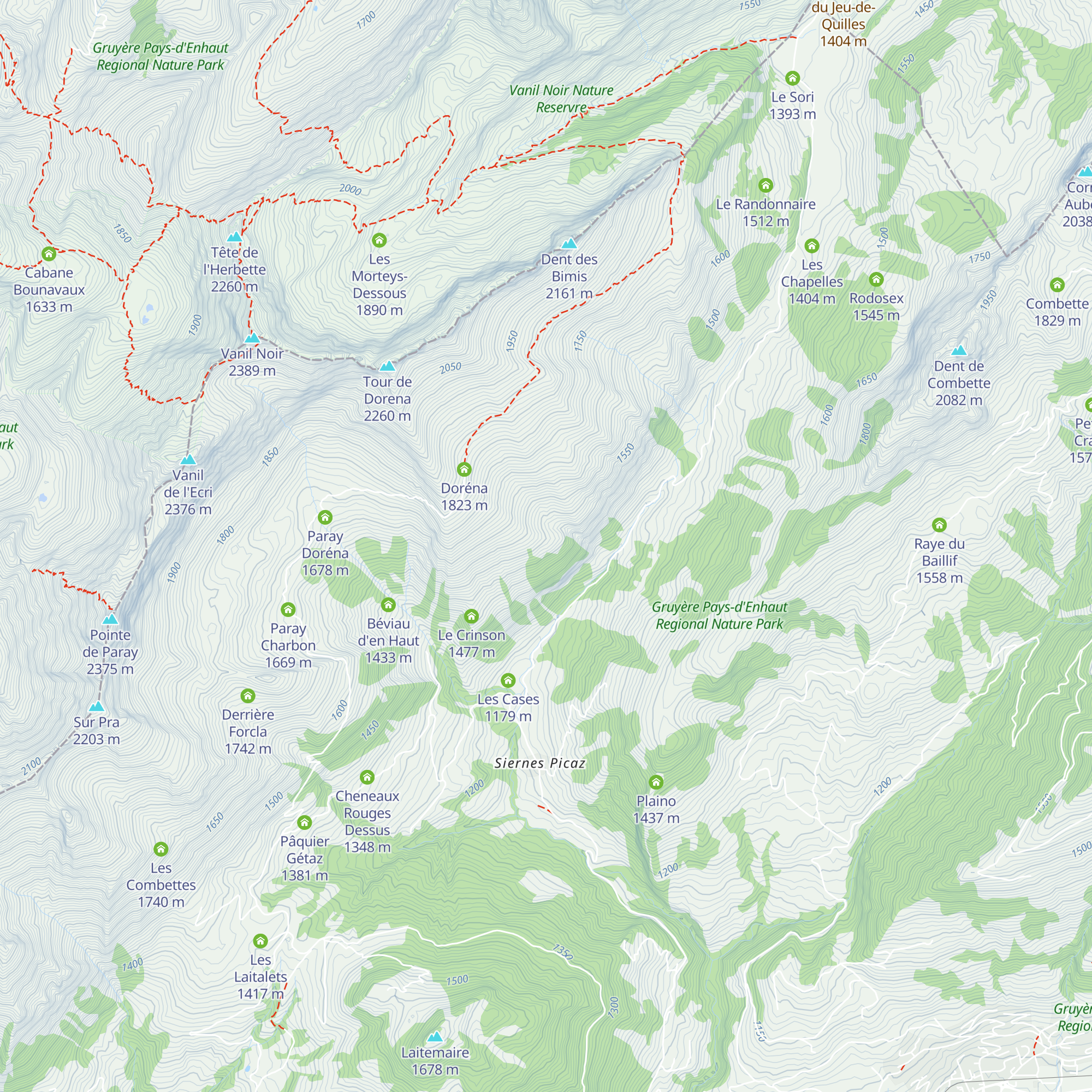 Planex Dessous map
