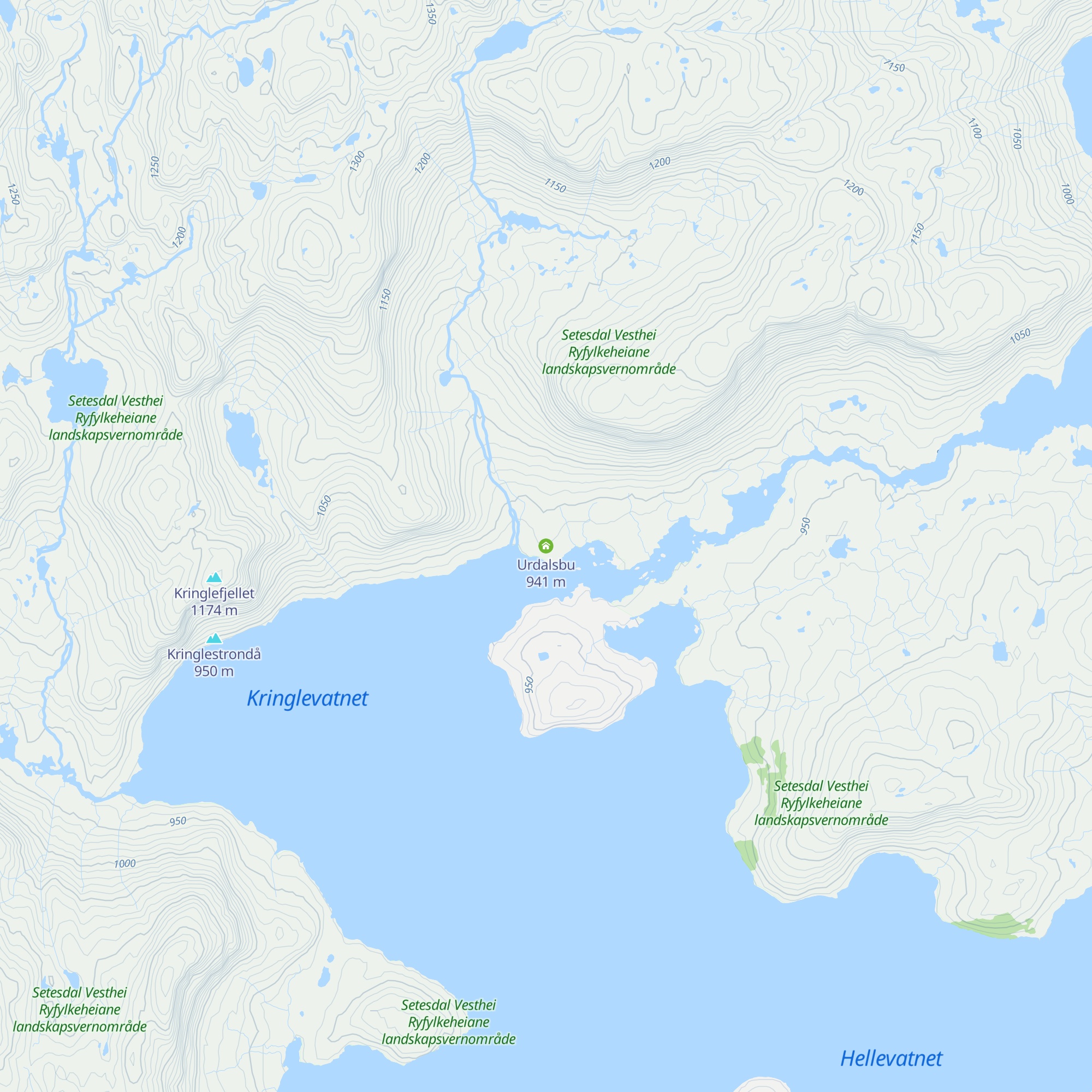 Urdalsbu map