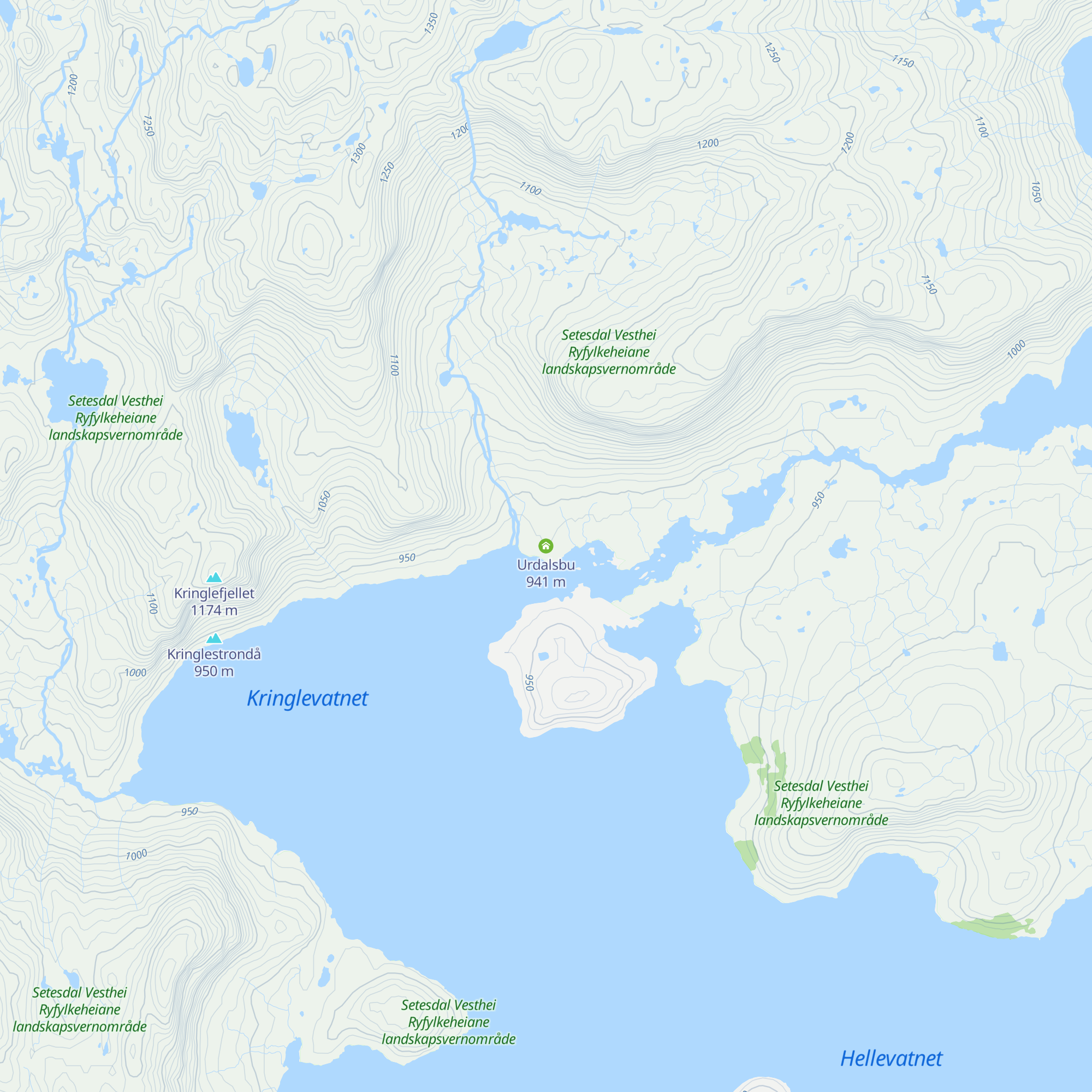 Urdalsbu map