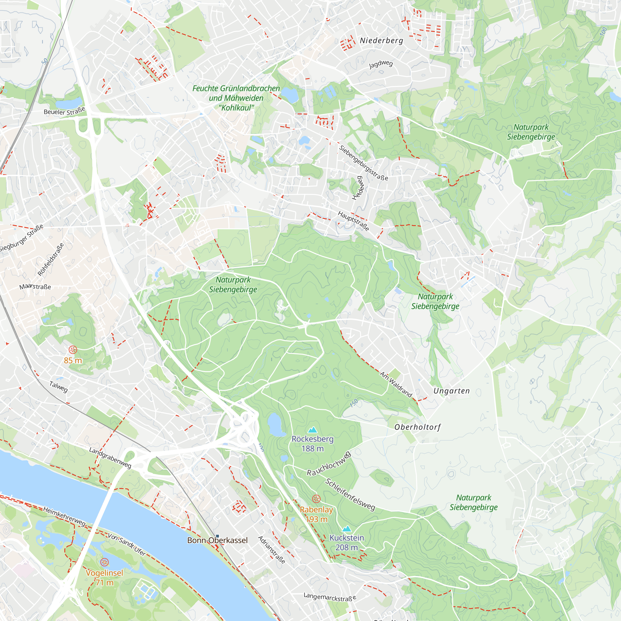 Hardthütte map