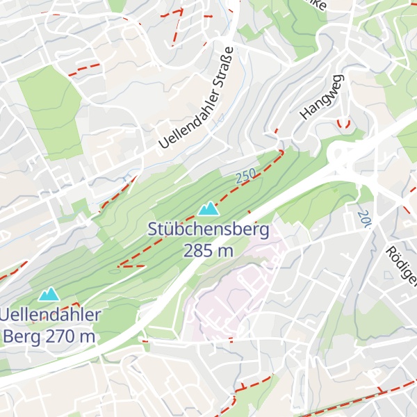 Map of Stübchensberg