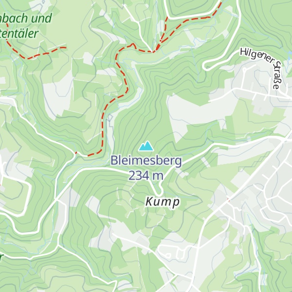 Map of Bleimesberg