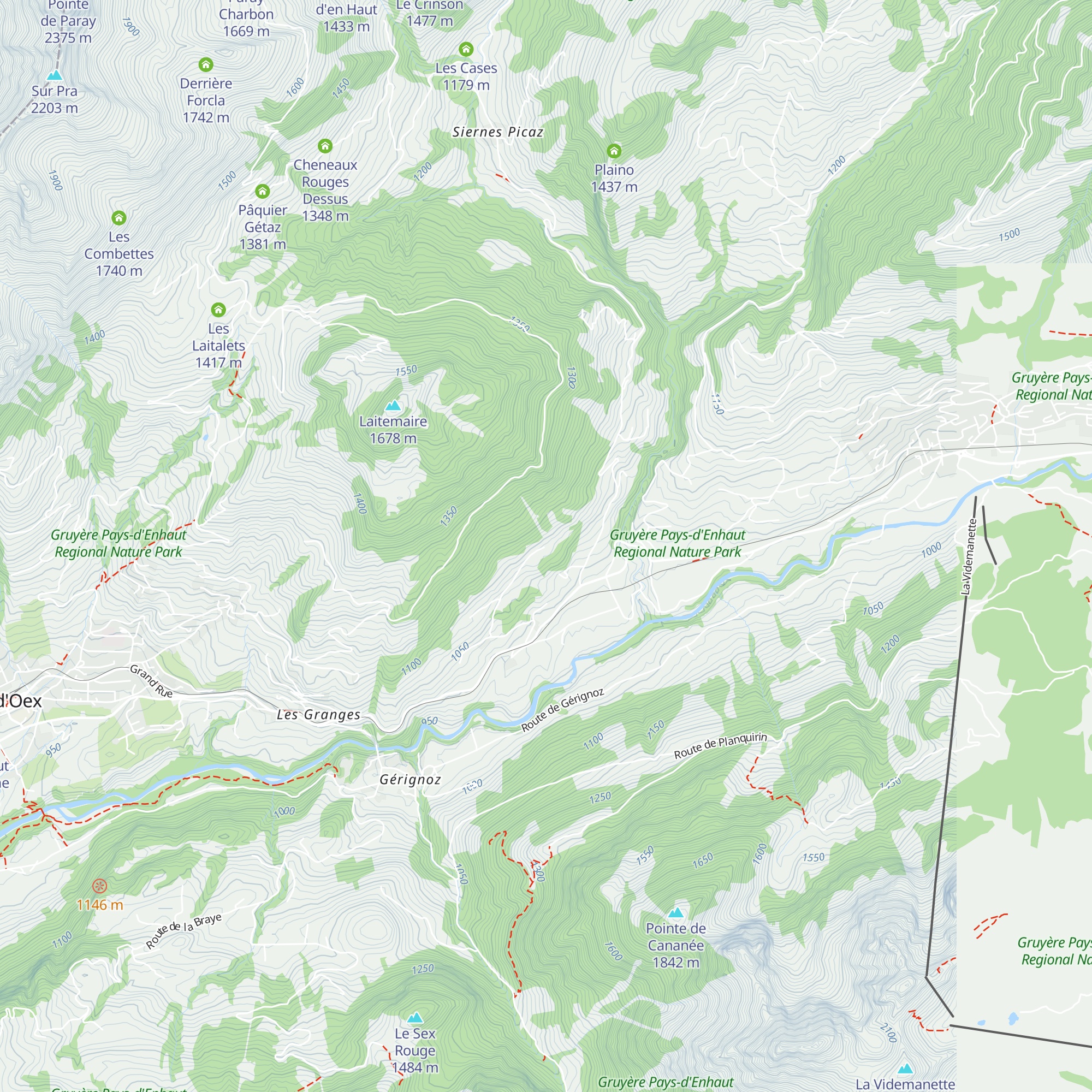 Buvette des Serpenteys map