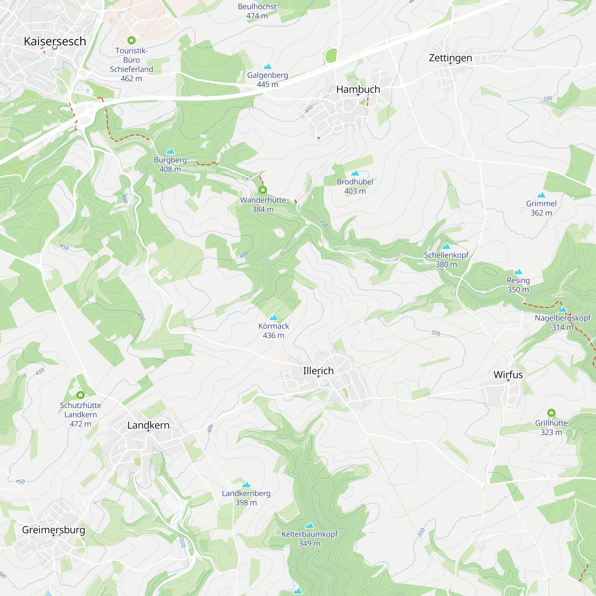 Grillhütte map