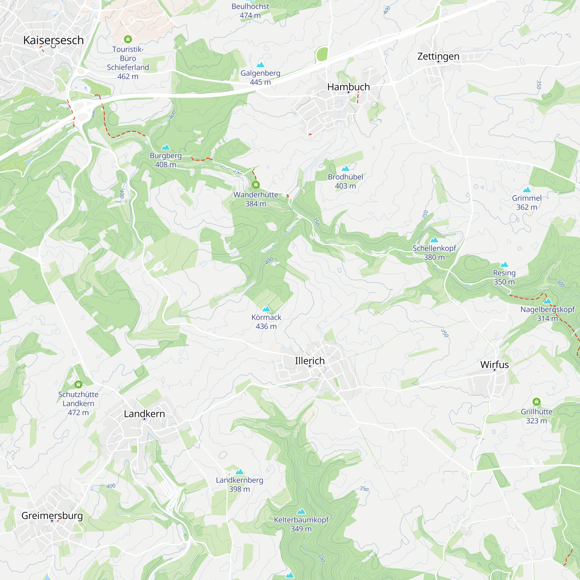 Grillhütte map