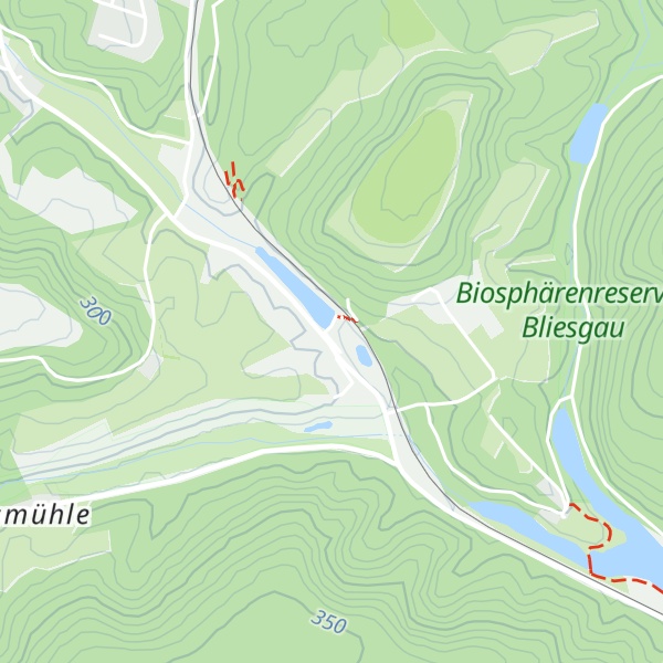 Map of Fischerhütte am Griesweiher