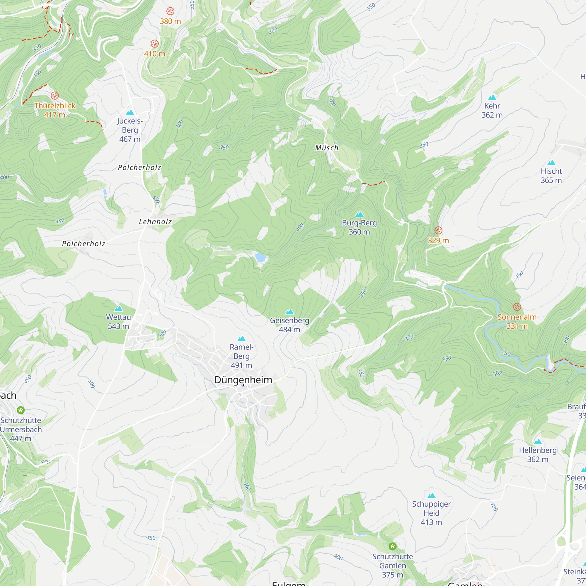 Antoniushütte map
