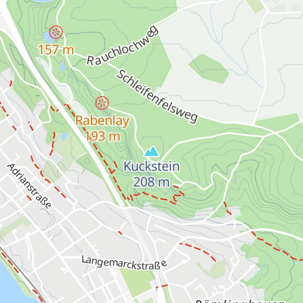 Map of Kuckstein