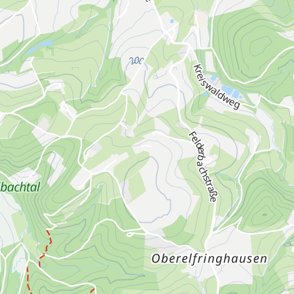 Map of Felderbacher Alm