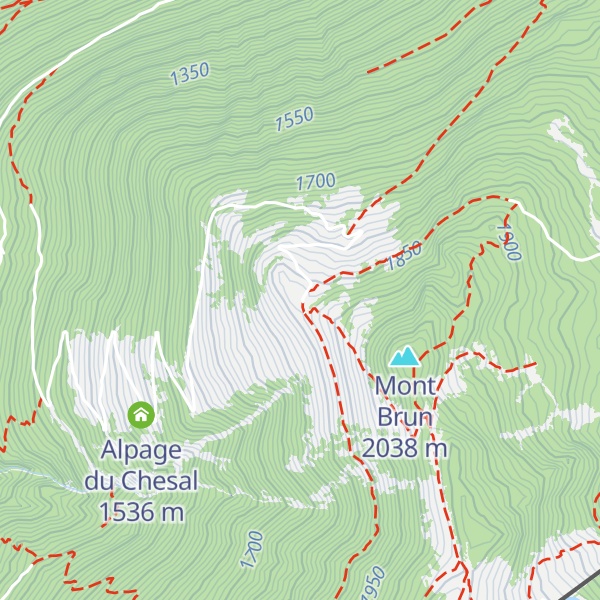 Map of Alpage du Larsey