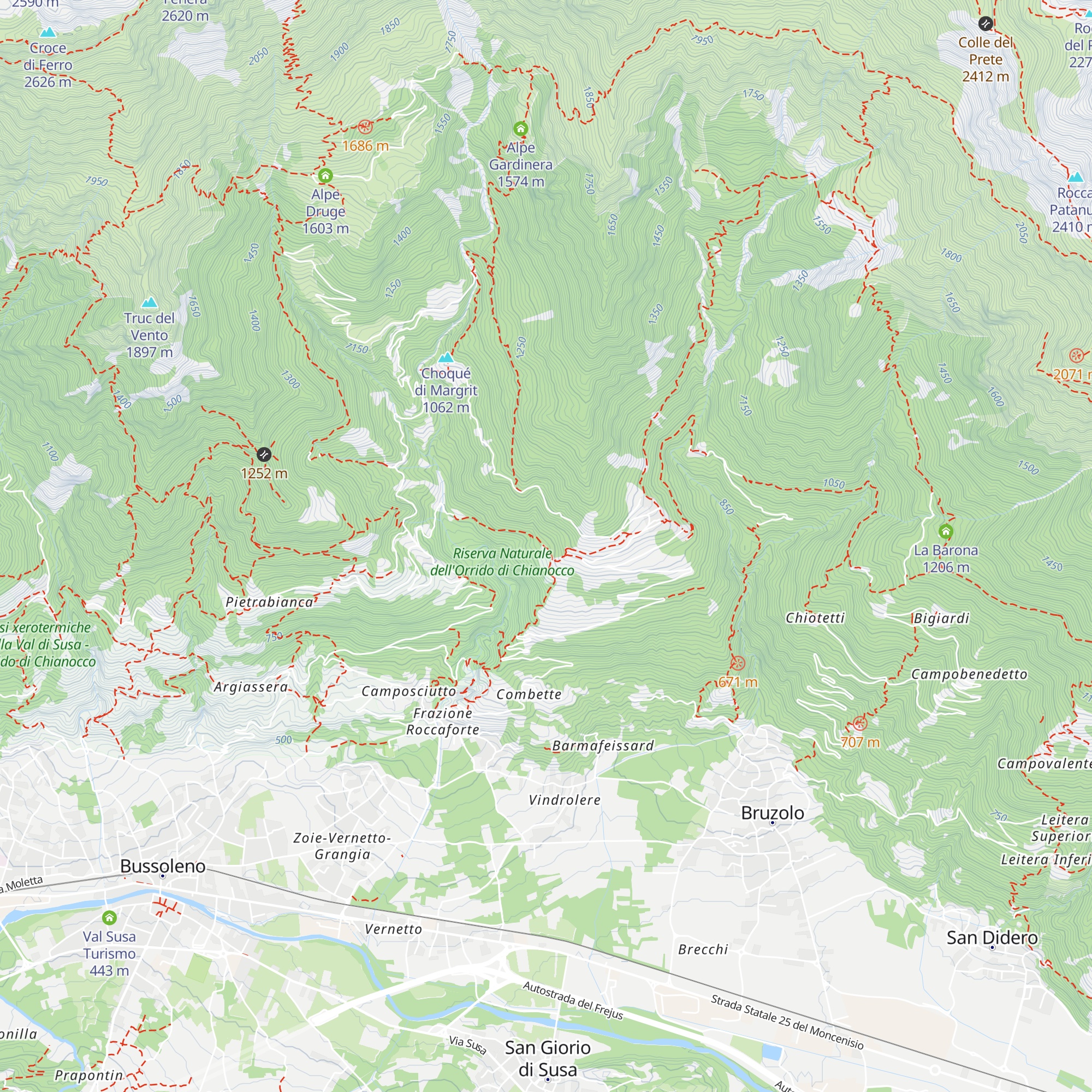 Madonna dei Campi map
