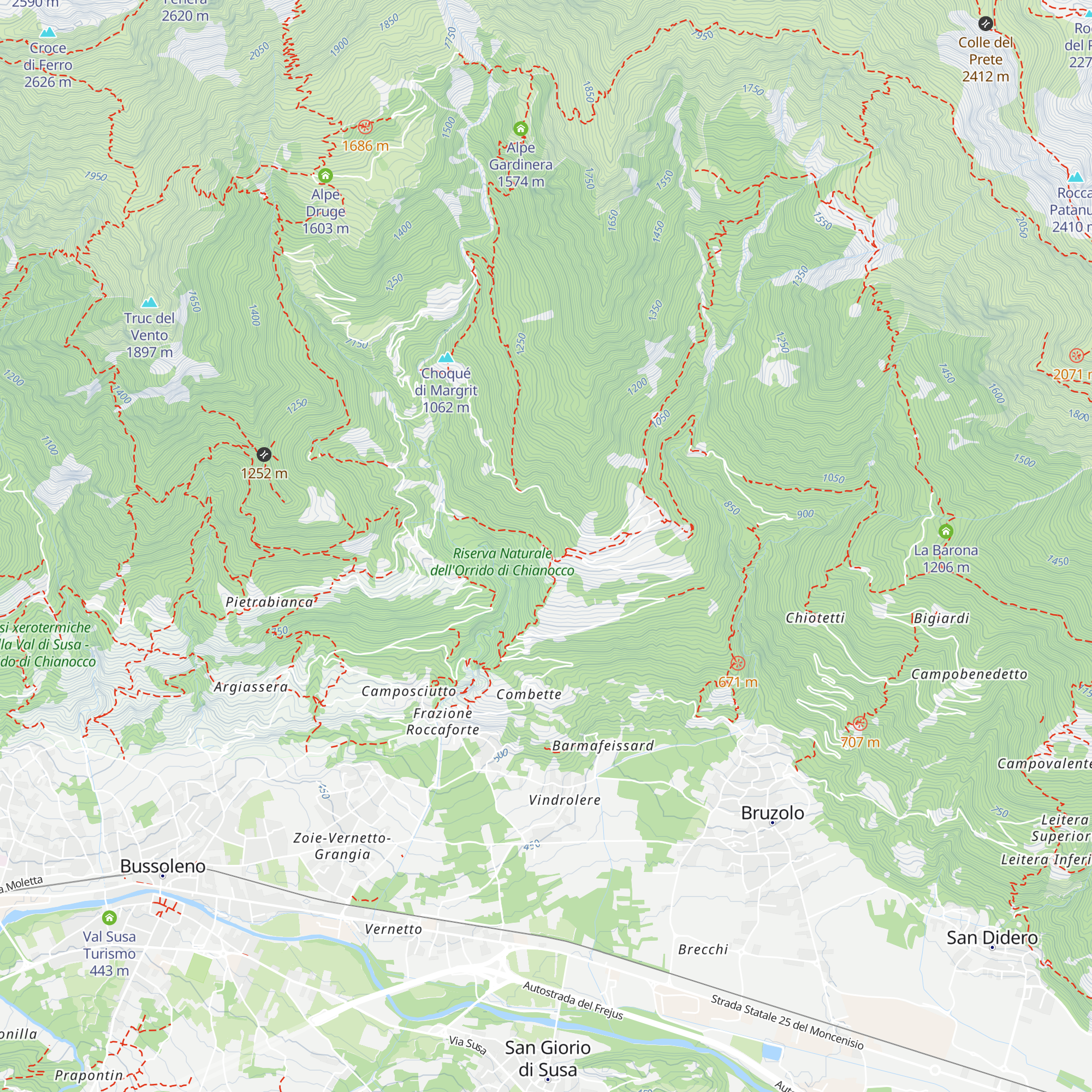 Madonna dei Campi map