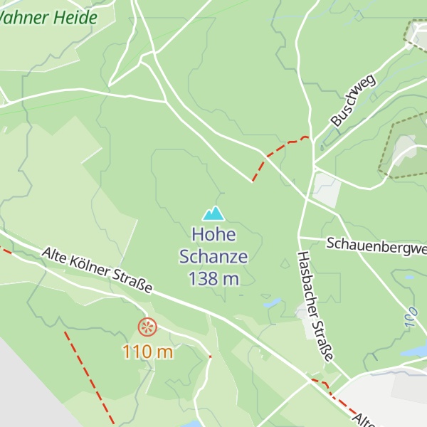 Map of Hohe Schanze