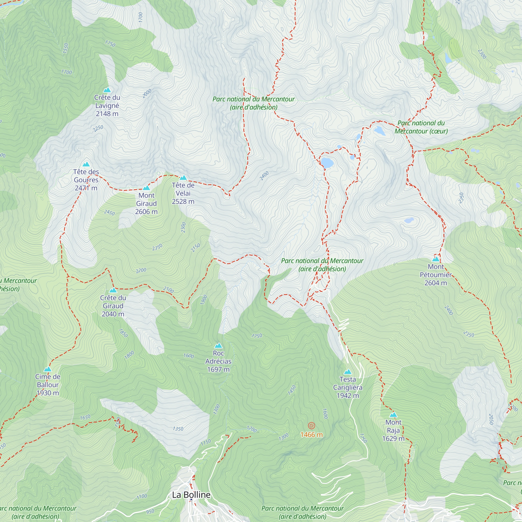 Vacherie des Millefonts map
