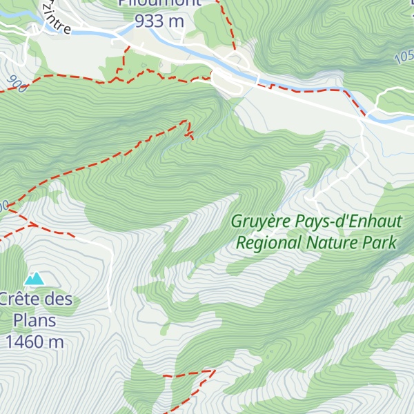 Map of La Fulateire
