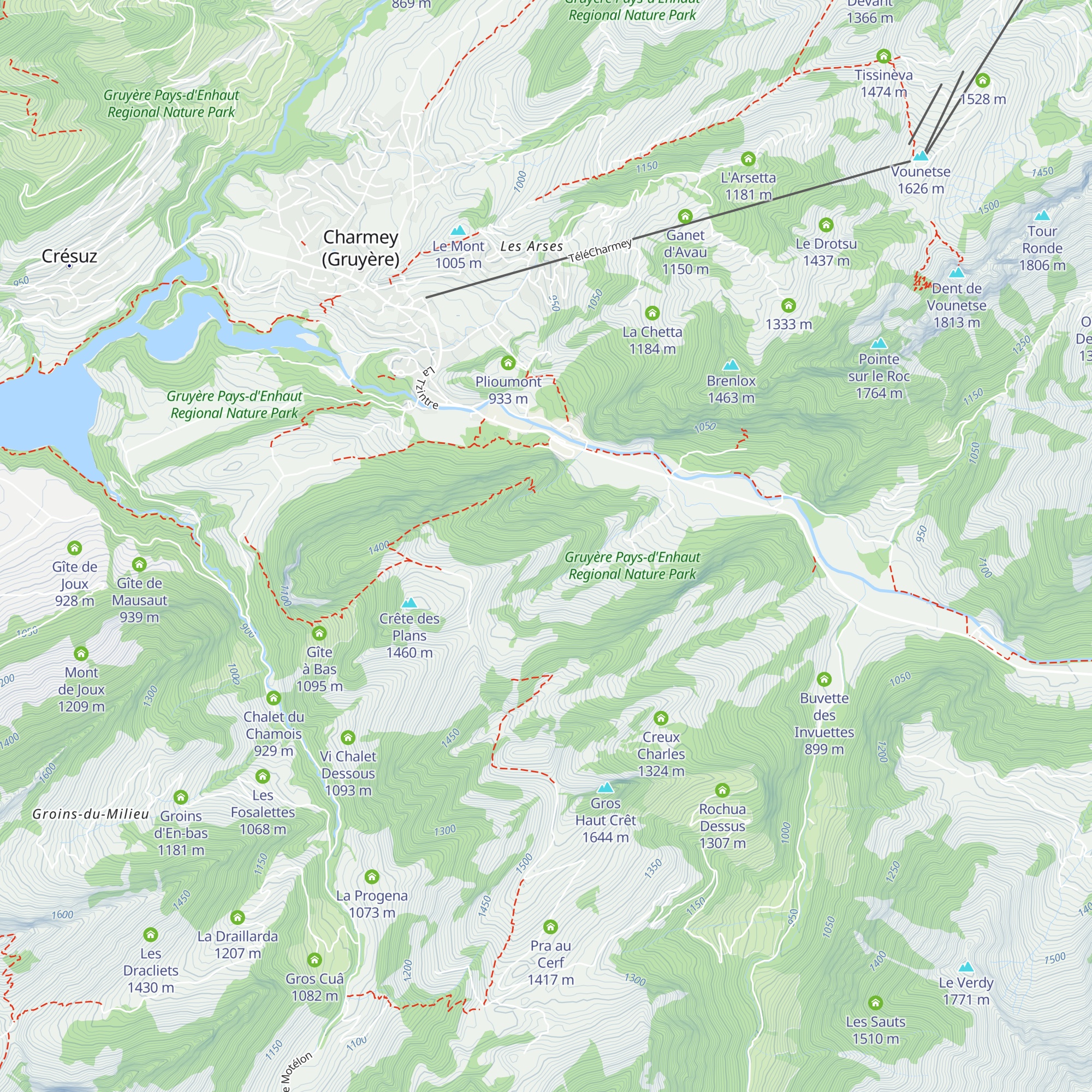 La Fulateire map