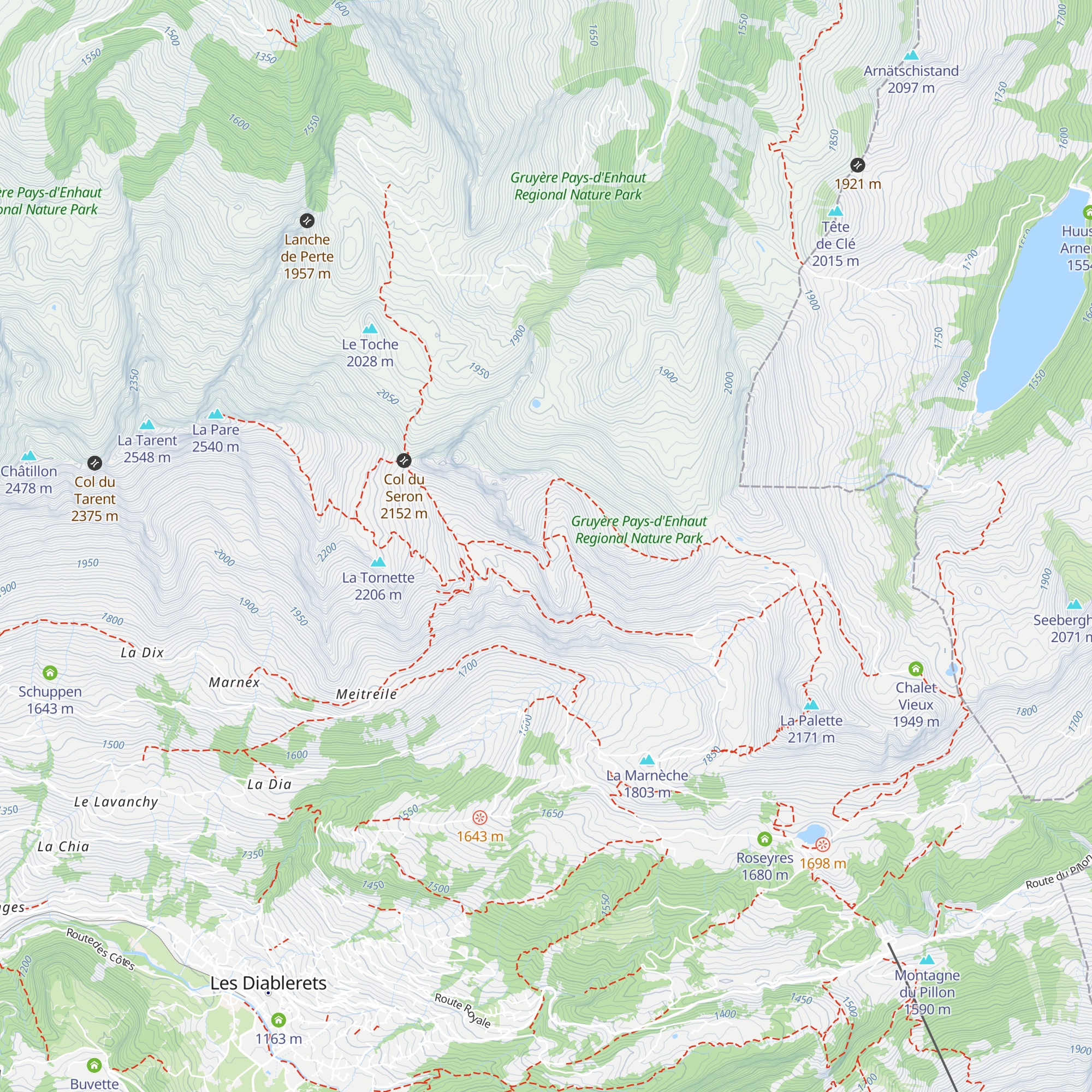 Arpillette map