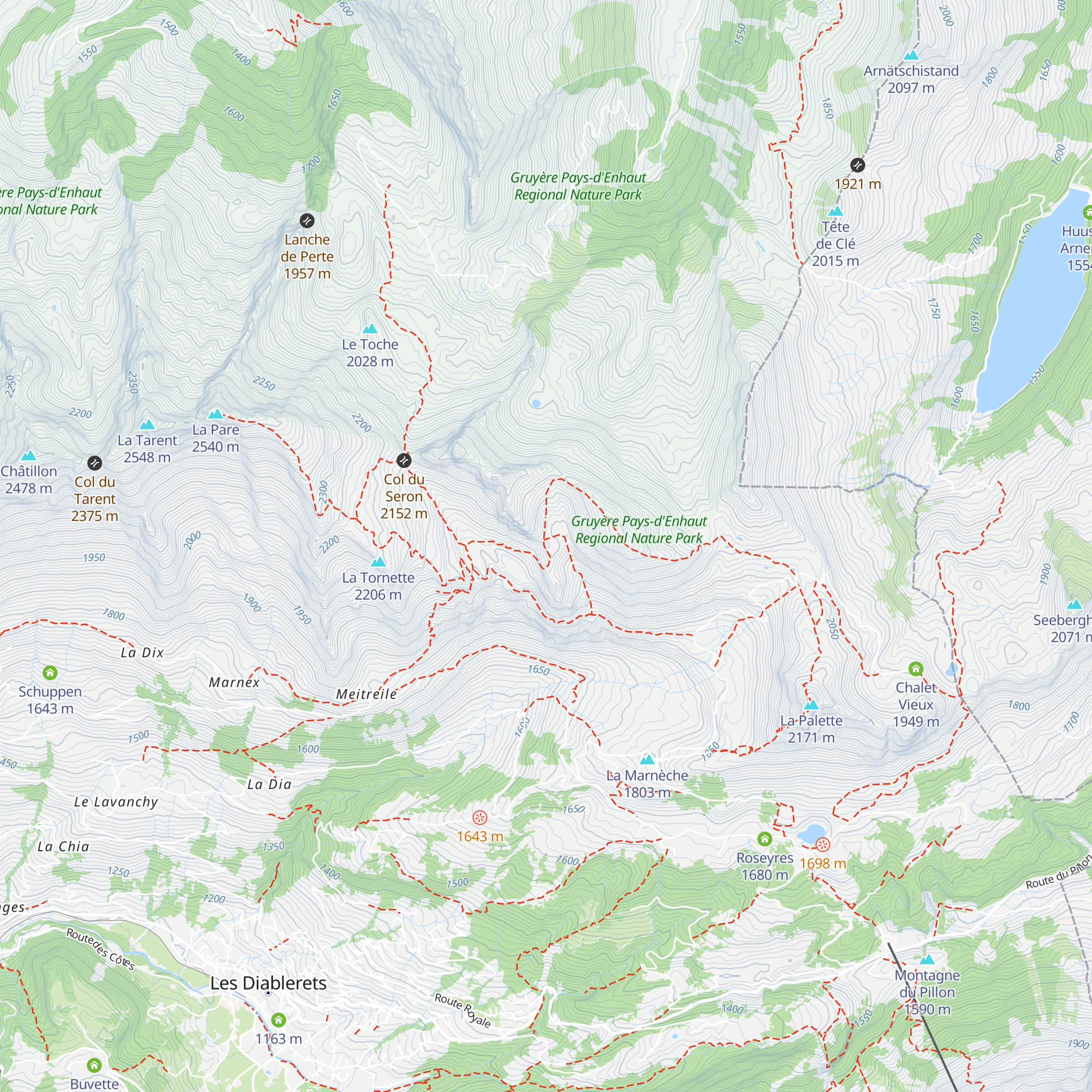 Arpillette map