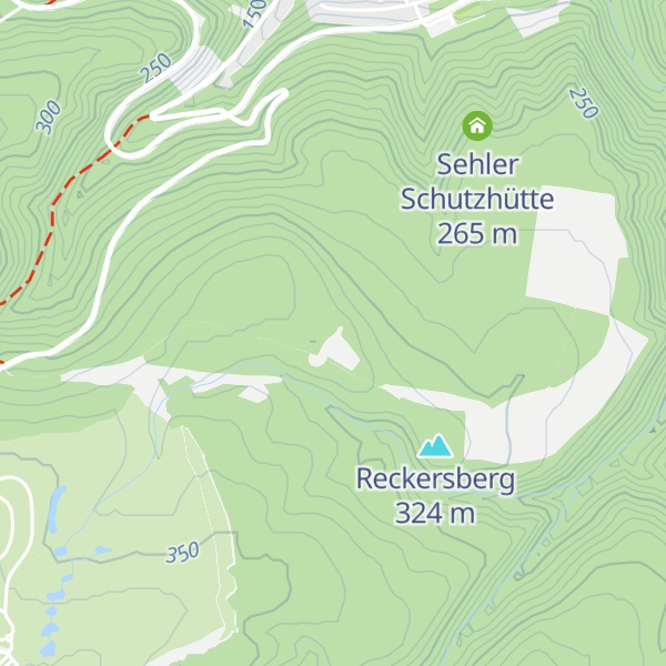 Map of Sehler Hütte