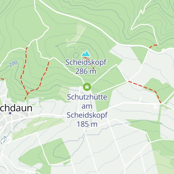Map of Schutzhütte am Scheidskopf