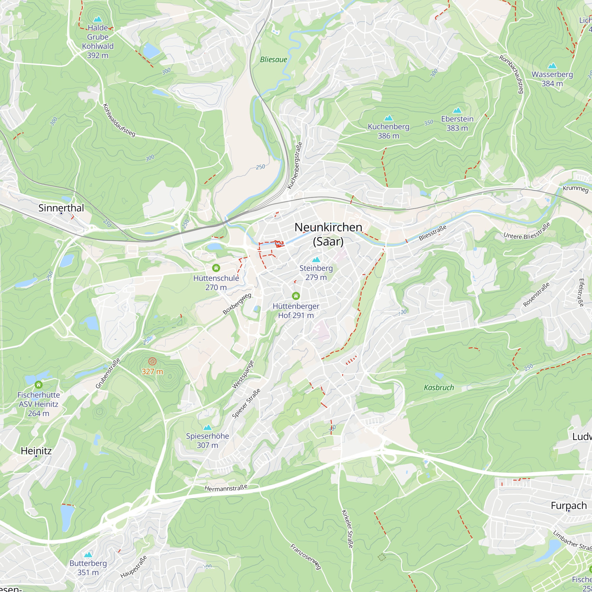 Hüttenberger Hof map
