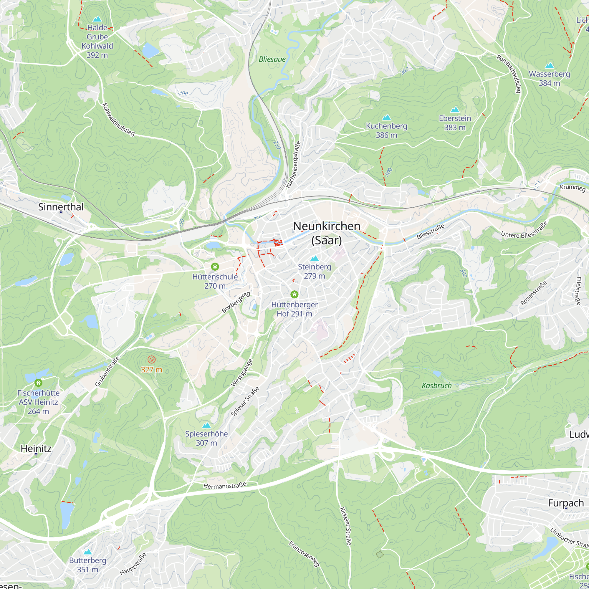 Hüttenberger Hof map