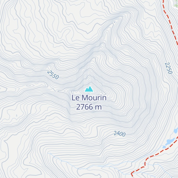 Map of Le Mourin