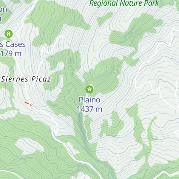 Map of Plaino