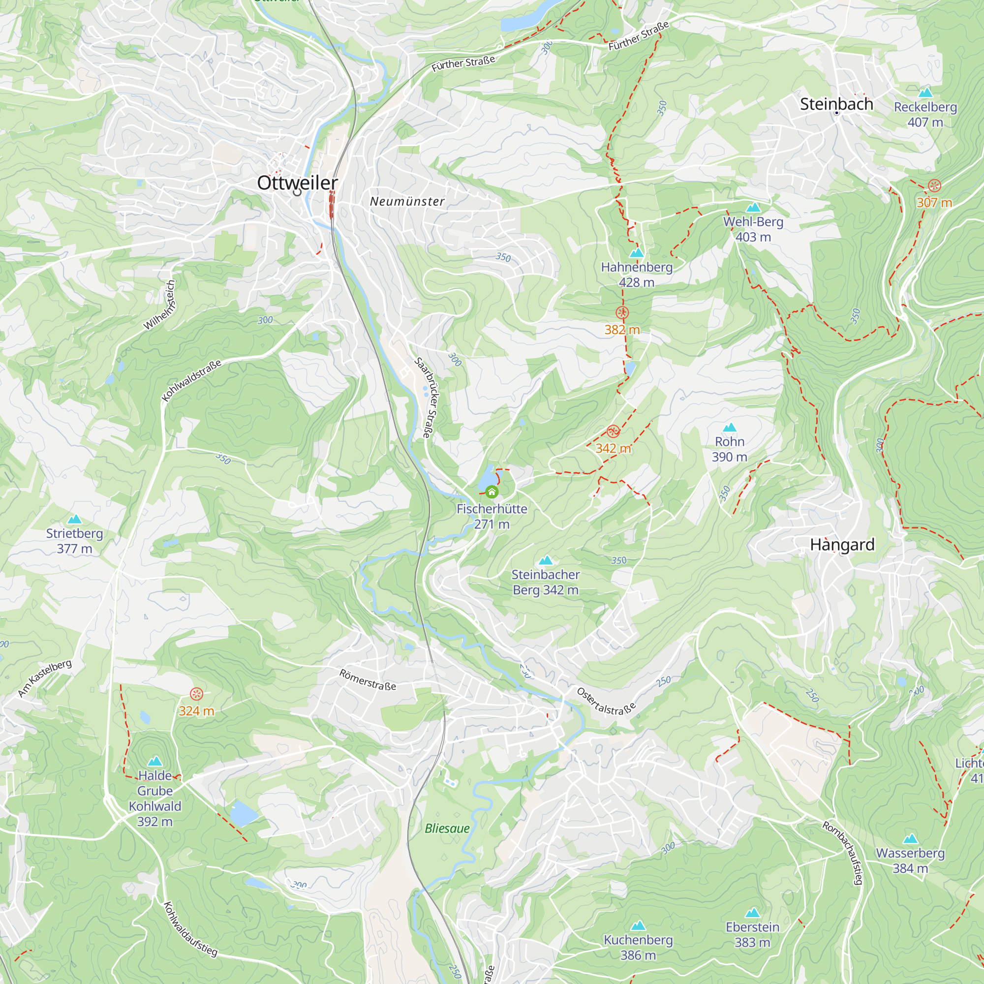 Fischerhütte map