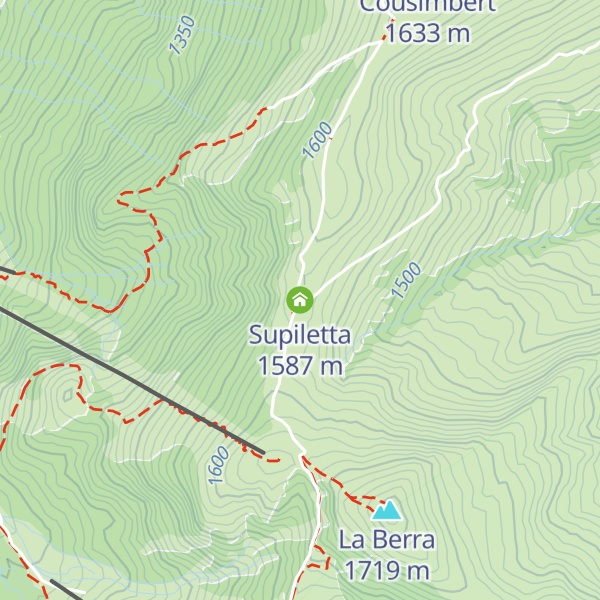 Map of Supiletta