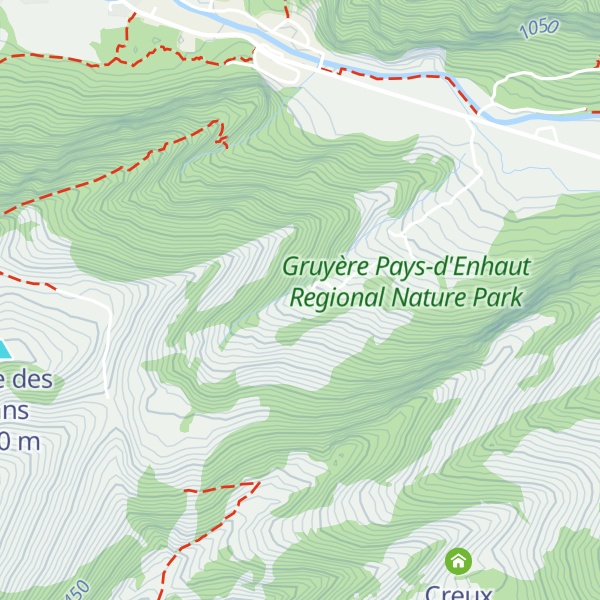 Map of Jognins du Milieu